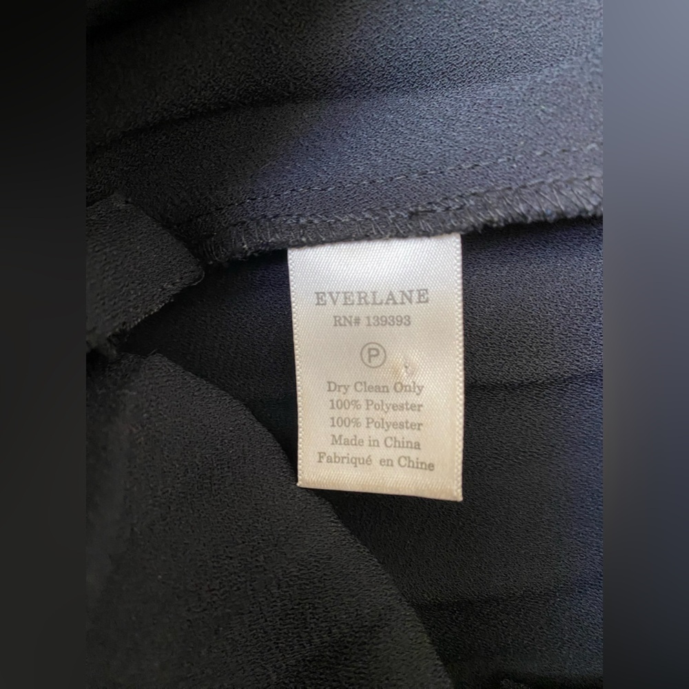 Everlane Black Pleated Midi Skirt - Picture 4 of 5